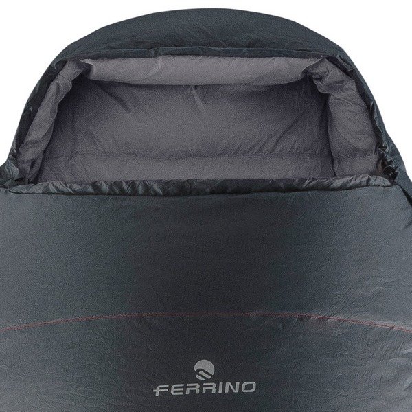 Спальный мешок Lightec 1000 Duvet/-6°C red/grey left Ferrino