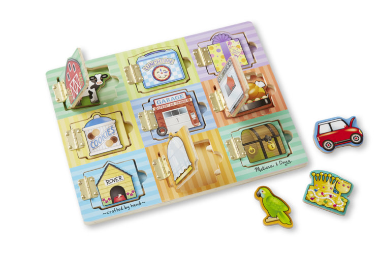 Доска магнитная Открой и найди MD10474 Melissa and Doug