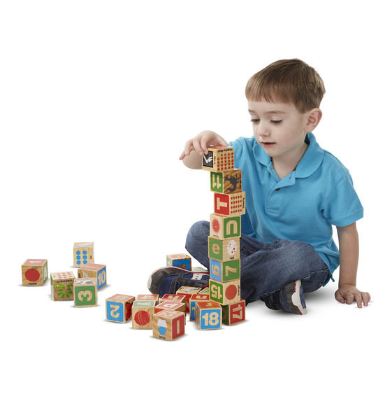 Деревянные блоки Цифры/Буквы MD2253 Melissa and Doug