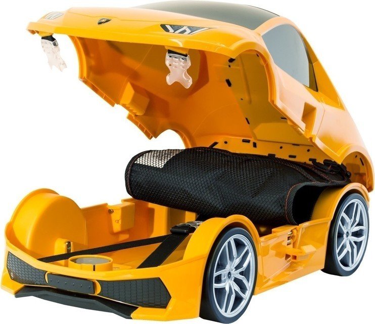 Чемодан машинка Lamborghini Huracan Orange 91002W-ORANGE Ridaz
