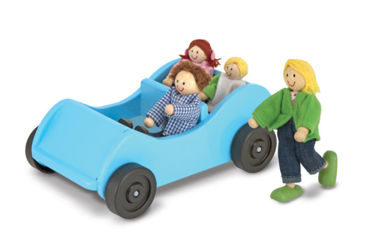 Набор игровой Дорожная машинка с куклами MD2463 Melissa and Doug