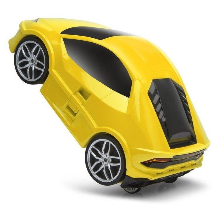 Чемодан машинка Lamborghini Huracan Yellow 91002W-YELLOW Ridaz