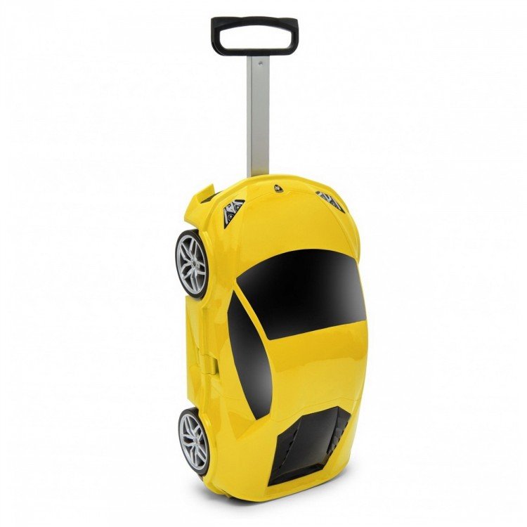 Чемодан машинка Lamborghini Huracan Yellow 91002W-YELLOW Ridaz