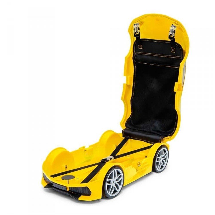 Чемодан машинка Lamborghini Huracan Yellow 91002W-YELLOW Ridaz