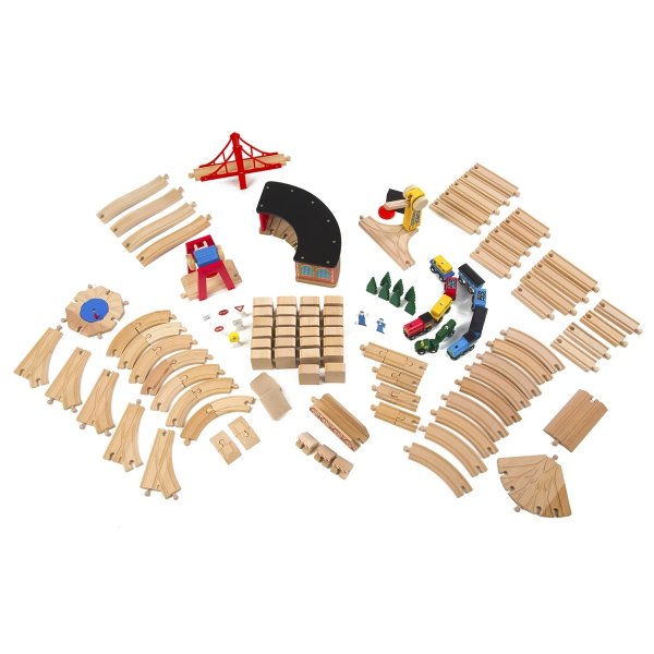 Melissa and Doug Деревянная железная дорога MD701