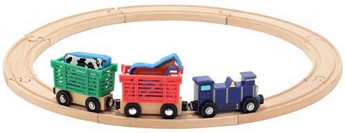 Набор деревянный Поезд с животными MD10644 Melissa and Doug