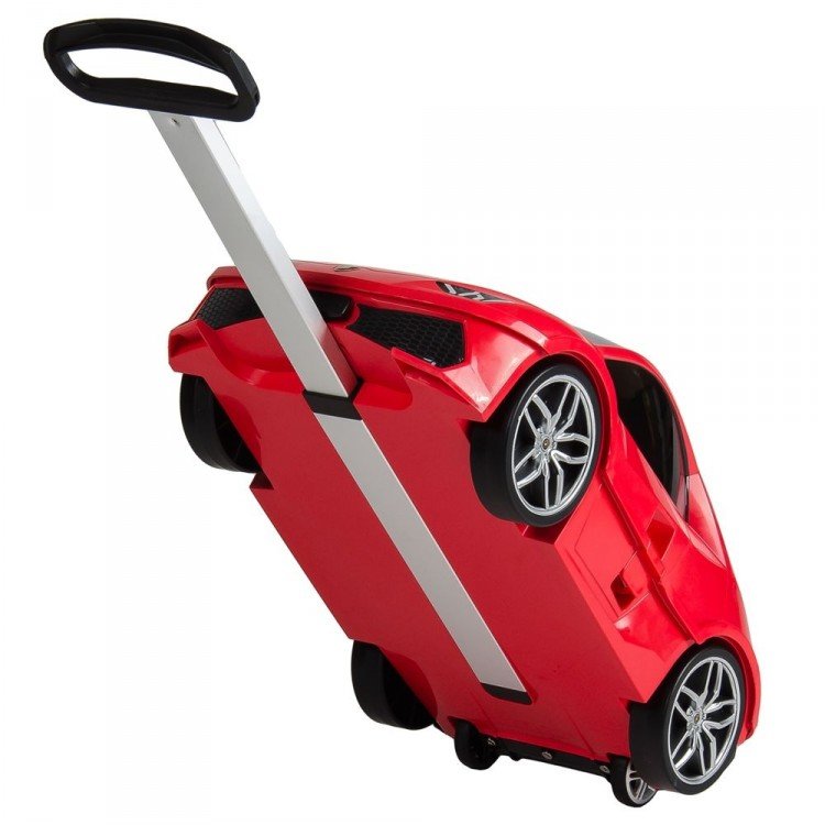 Чемодан машинка Lamborghini Huracan Red 91002W-RED Ridaz