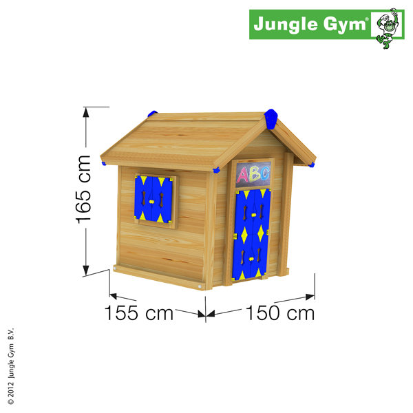 Игровой домик Jungle Playhouse + Frame XL 430250