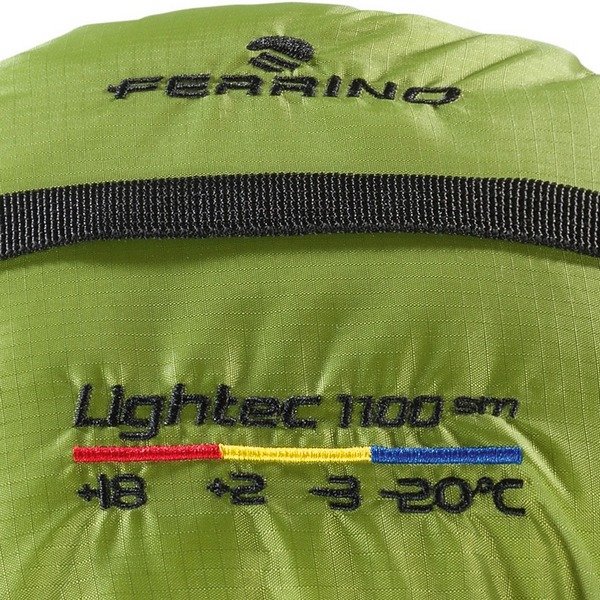 Спальный мешок Lightec SM 1100/-3°C blue left Ferrino