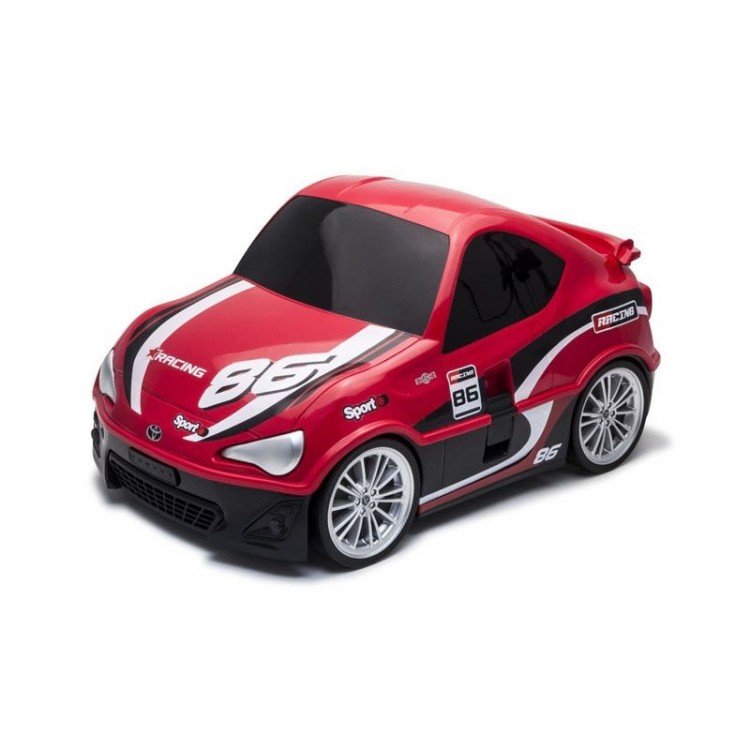 Чемодан машинка Toyota 86 Racing 91005W-RACING Ridaz
