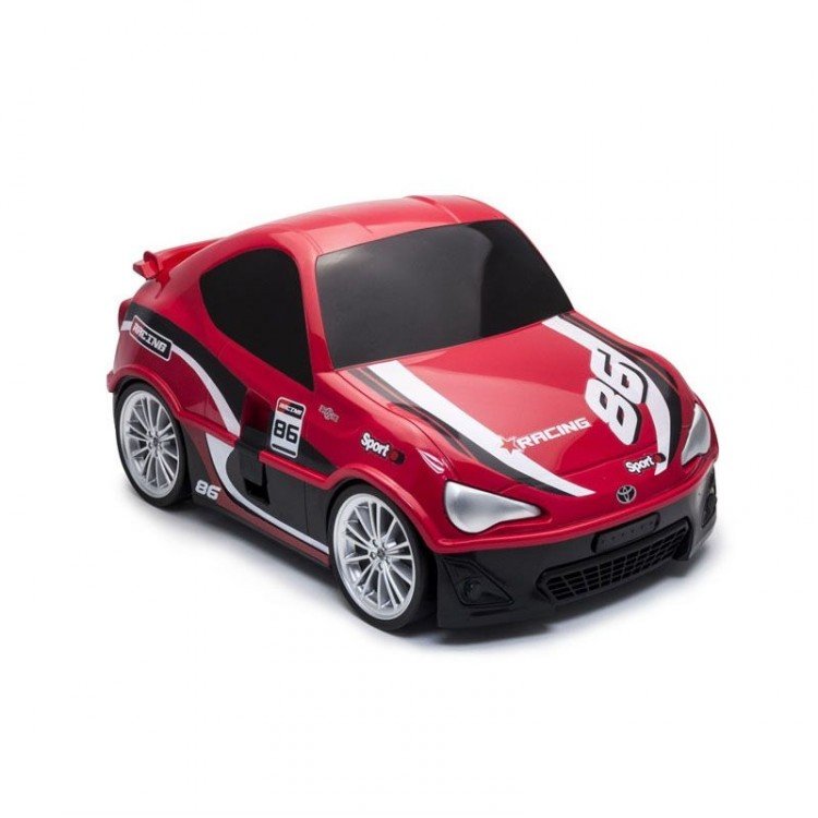 Чемодан машинка Toyota 86 Racing 91005W-RACING Ridaz