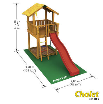 Игровой комплекс Jungle Chalet 401013