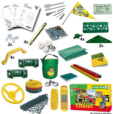 Игровой комплекс Jungle Chalet 401013