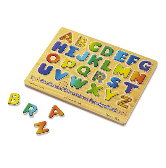 Пазл звуковой Английский алфавит MD340 Melissa and Doug