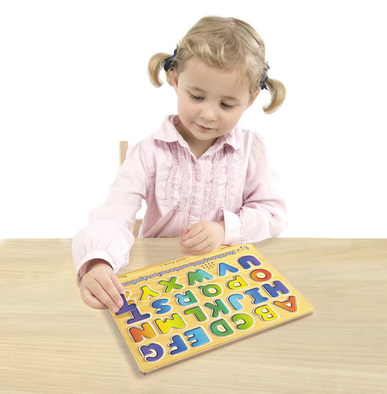 Пазл звуковой Английский алфавит MD340 Melissa and Doug