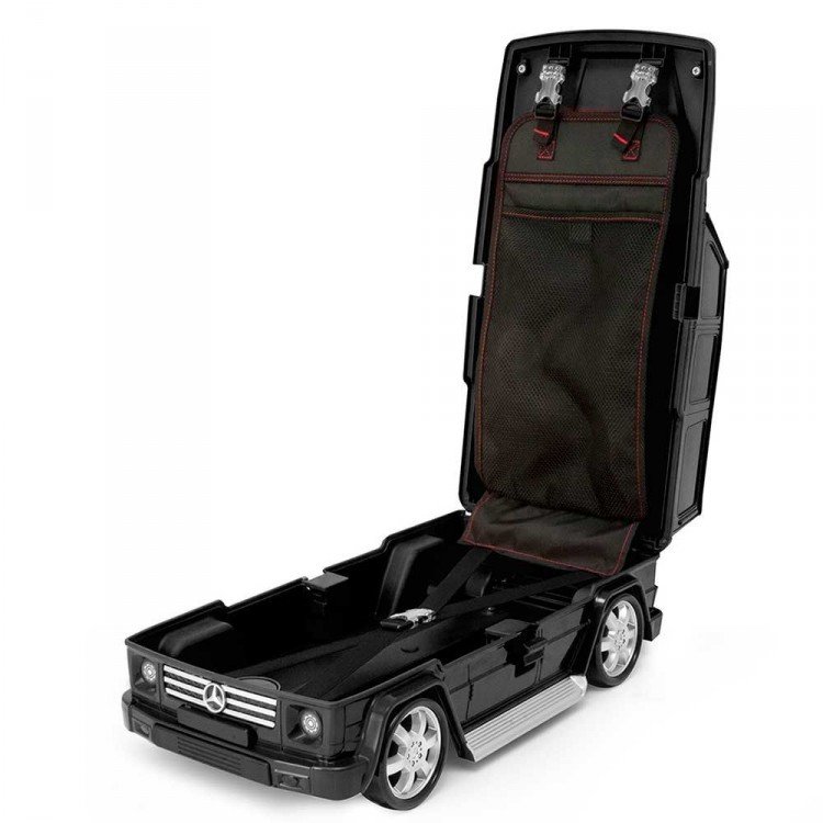 Чемодан машинка Mercedes-Benz G-Class Black 91009W-BLACK Ridaz