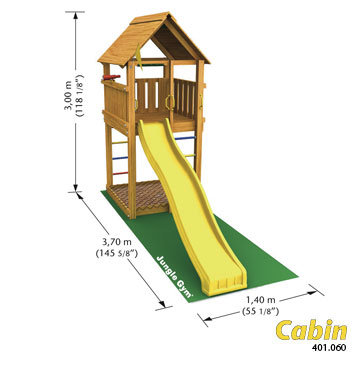 Игровой комплекс Jungle Cabin 401060