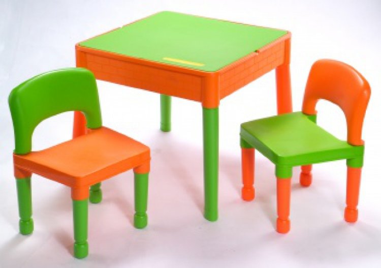 Детский столик и стульчики Building Block