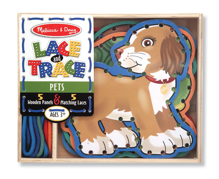 Melissa and Doug Шнуровка Домашние животные MD3782