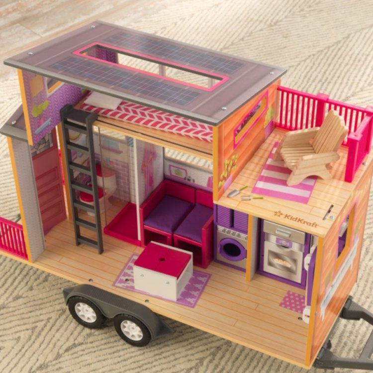 Кукольный домик-прицеп Teeny House 65948 KidKraft