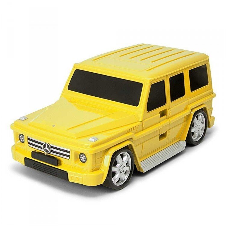 Чемодан машинка Mercedes-Benz G-Class Yellow 91009W-YELLOW Ridaz