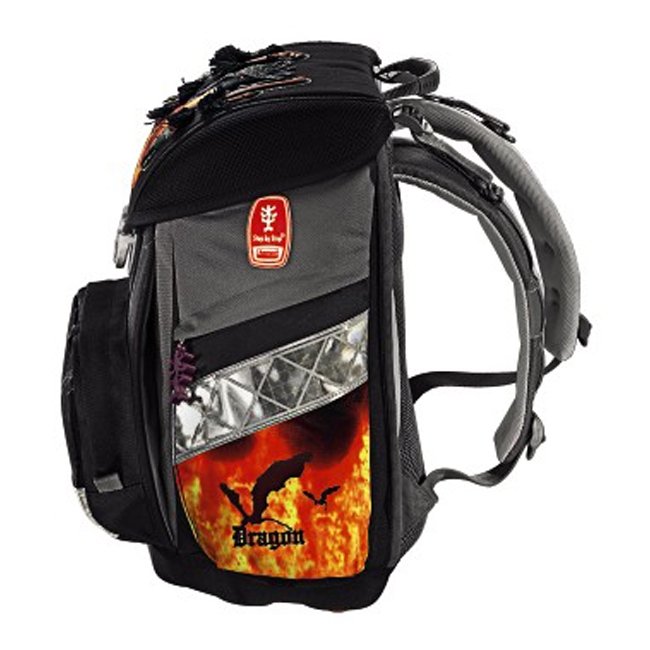 Школьный ранец Step by Step Fire Dragon, с наполнением, 25944