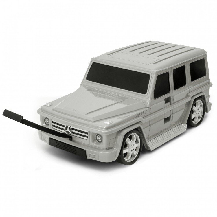 Чемодан машинка Mercedes-Benz G-Class Gray 91009W-GREY Ridaz