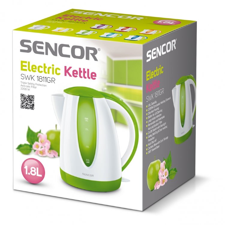 Чайник Sencor SWK 1811 GR