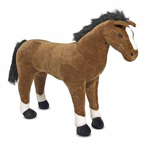 Лошадь плюшевая гигантская 1 м MD12105 Melissa and Doug