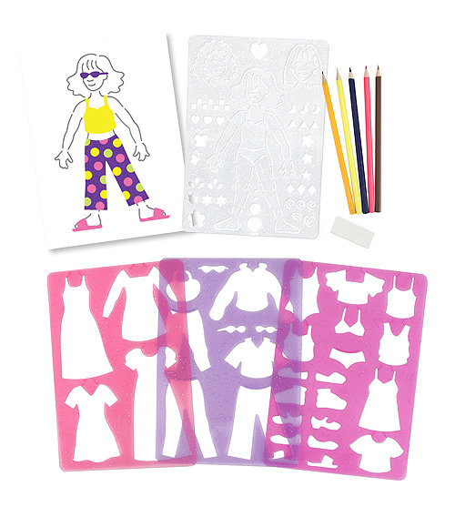 Набор трафаретов Мода MD4222 Melissa and Doug