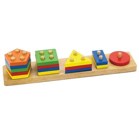 Сортер Геометрические фигурки Viga Toys