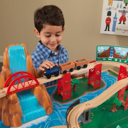 Деревянная железная дорога Waterfall Station 18001 KidKraft