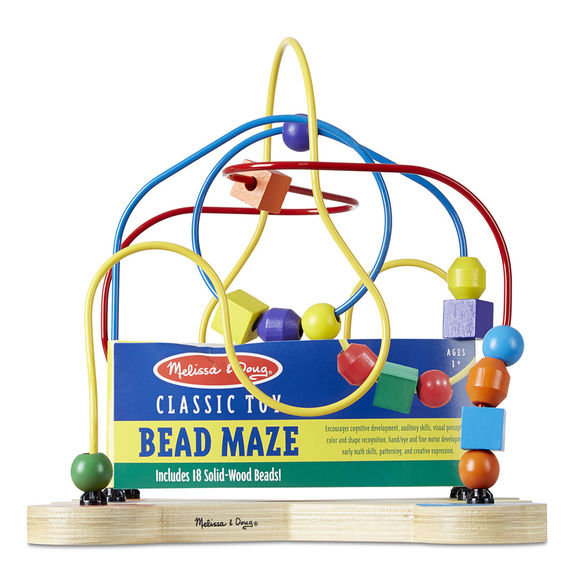 Лабиринт классический с бусинами MD12281 Melissa and Doug