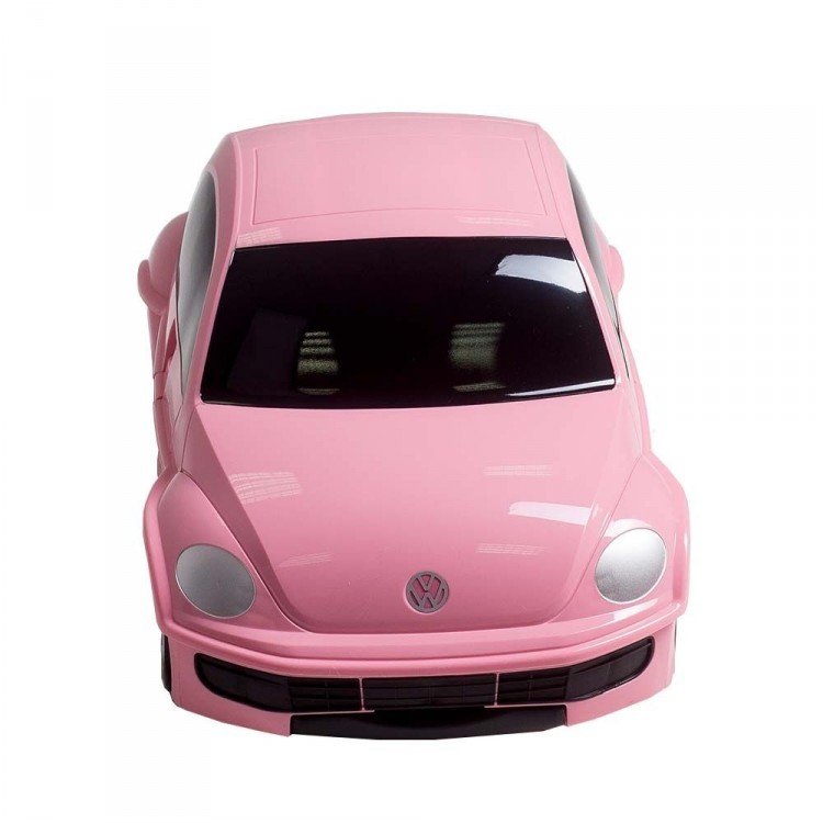 Чемодан машинка Volkswagen Beetle 91003W-PINK Ridaz