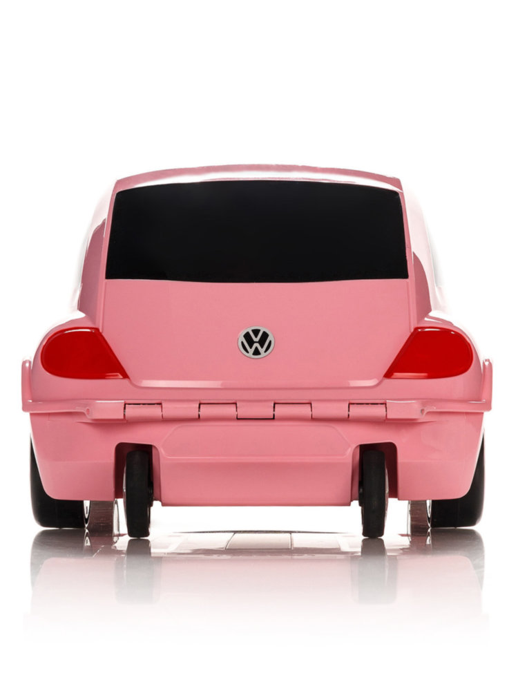 Чемодан машинка Volkswagen Beetle 91003W-PINK Ridaz
