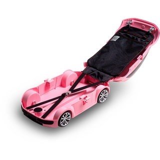 Чемодан машинка Volkswagen Beetle 91003W-PINK Ridaz