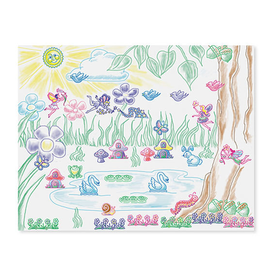Набор штампов Феи MD12424 Melissa and Doug