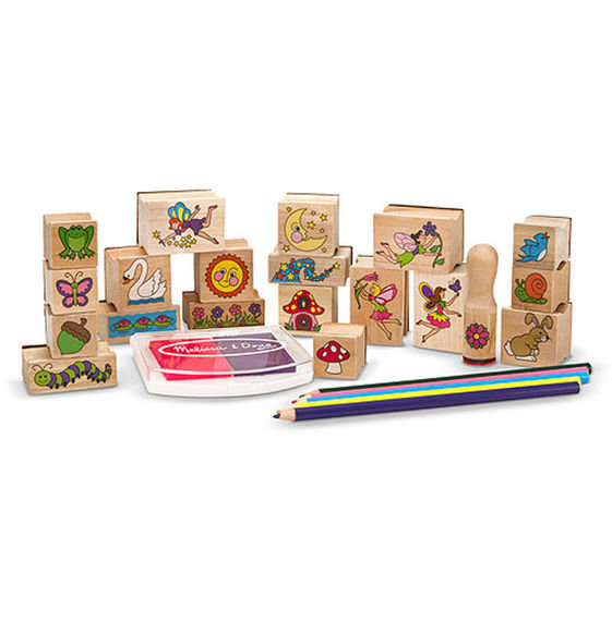 Набор штампов Феи MD12424 Melissa and Doug