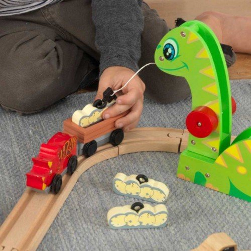 Деревянная железная дорога Bucket Top Dinosaur 18016 KidKraft