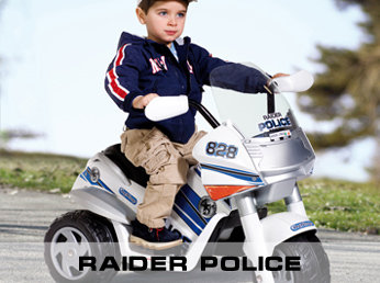 Peg Perego Мотоцикл 3-колесный RAIDER Police, ED 0910