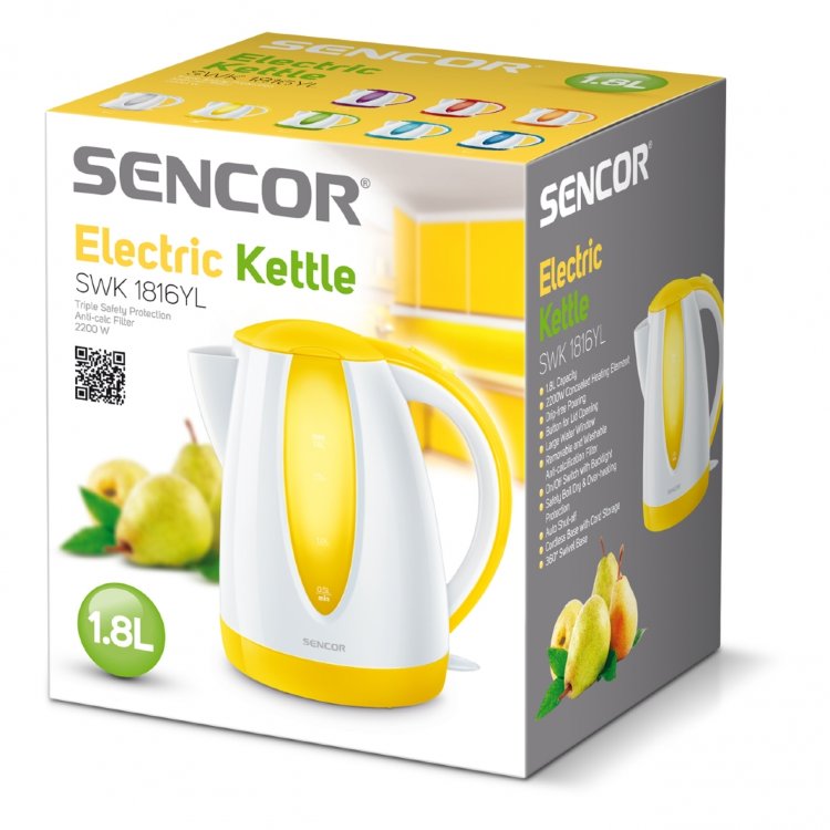 Чайник Sencor SWK 1816 YL
