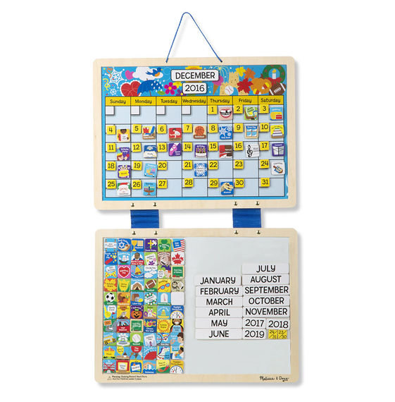 Вечный магнитный календарь MD5058 Melissa and Doug