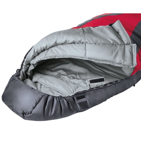 Спальный мешок Yukon Pro SQ/+3°C red/grey right Ferrino