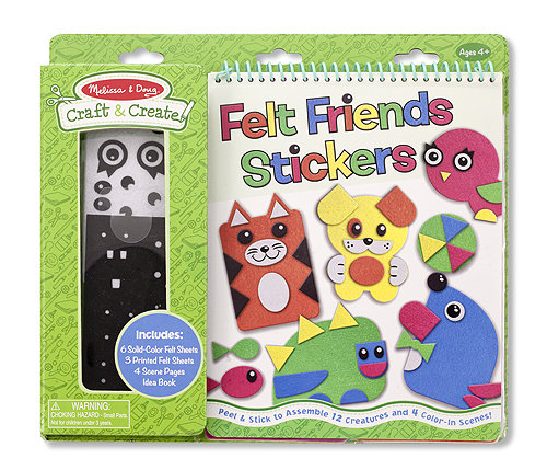 Набор войлочных наклеек Друзья MD5060 Melissa and Doug