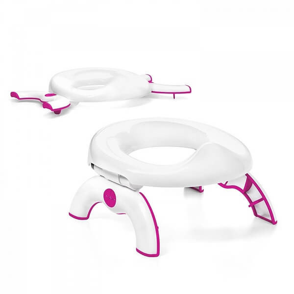 Oxo tot Горшок+накладка на унитаз 2 in 1 Go Potty Raspberry 6349600
