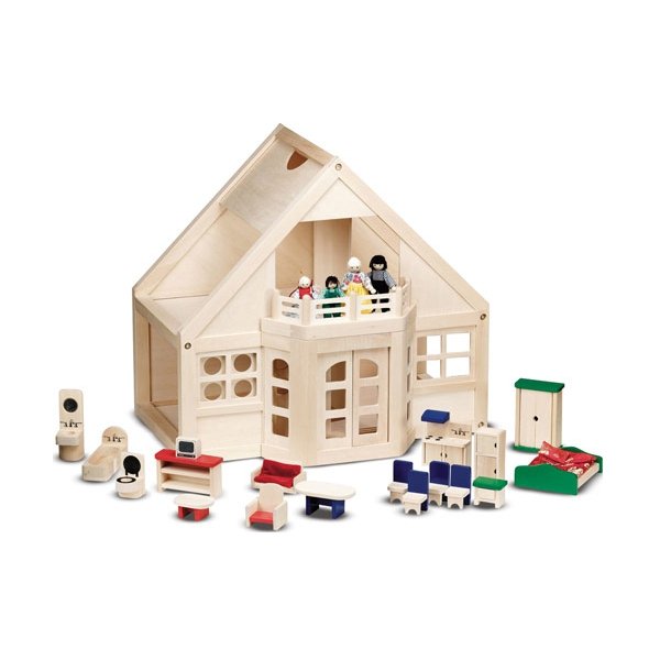 Melissa and Doug Меблированный деревянный домик MD795