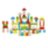 Набор строительных блоков Город 80 шт Viga Toys