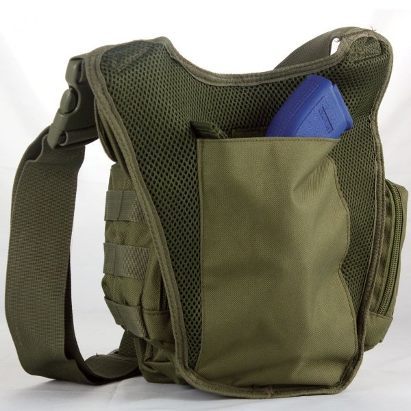 Сумка тактическая Nomad Sling olive drab Red Rock