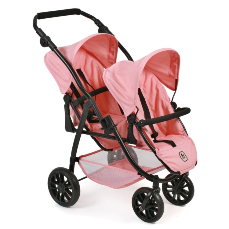 Коляска для кукол Vario Tandem Melange Apricot Bayer Chic 2000