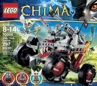 LEGO Конструктор Chima Разведчик Вакза, 70004